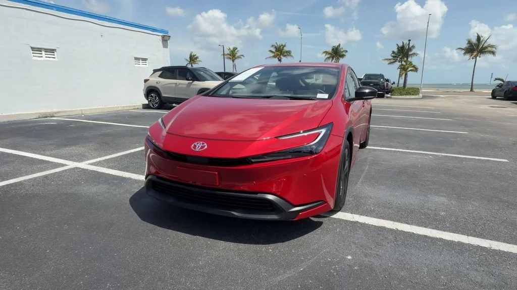 Used 2026 Red Toyota LE image 3