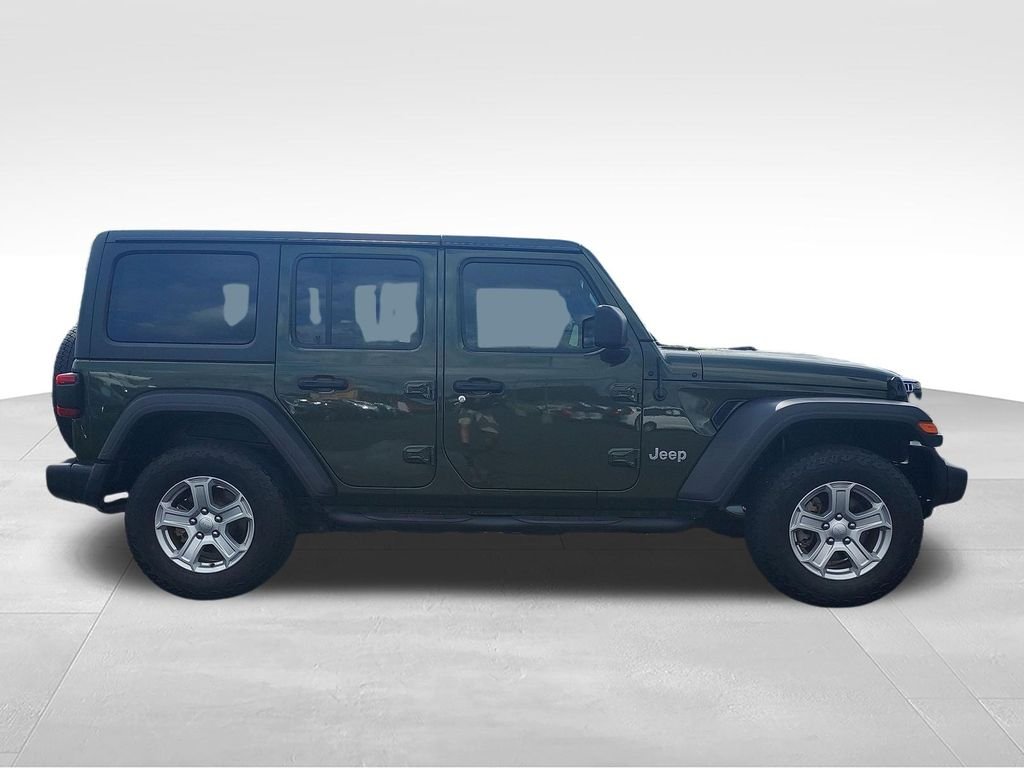 Used 2021 Green Jeep Unlimited Sport S image 6