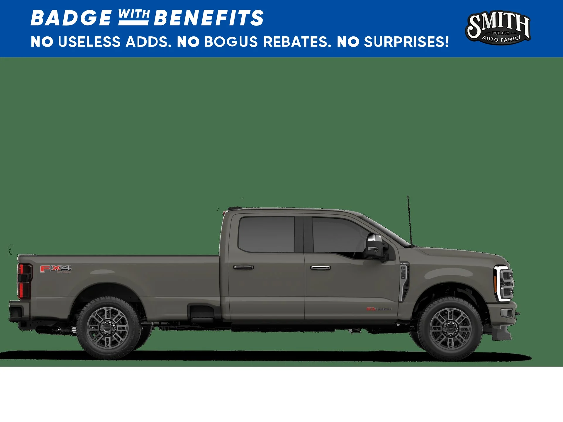 New 2027 Marsh Gray Metallic Ford F-350® Platinum® image 6