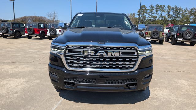 New 2026 Diamond Black Crystal Pearl-Coat Exterior Paint RAM Longhorn image 8