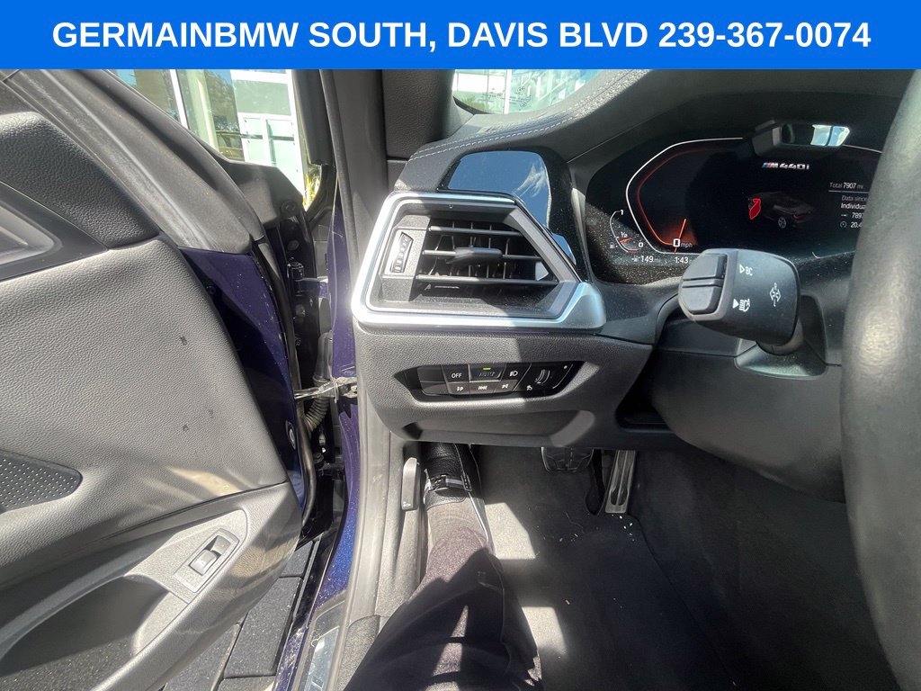 Certified Used 2023 Tanzanite Blue II Metallic BMW M440i image 24