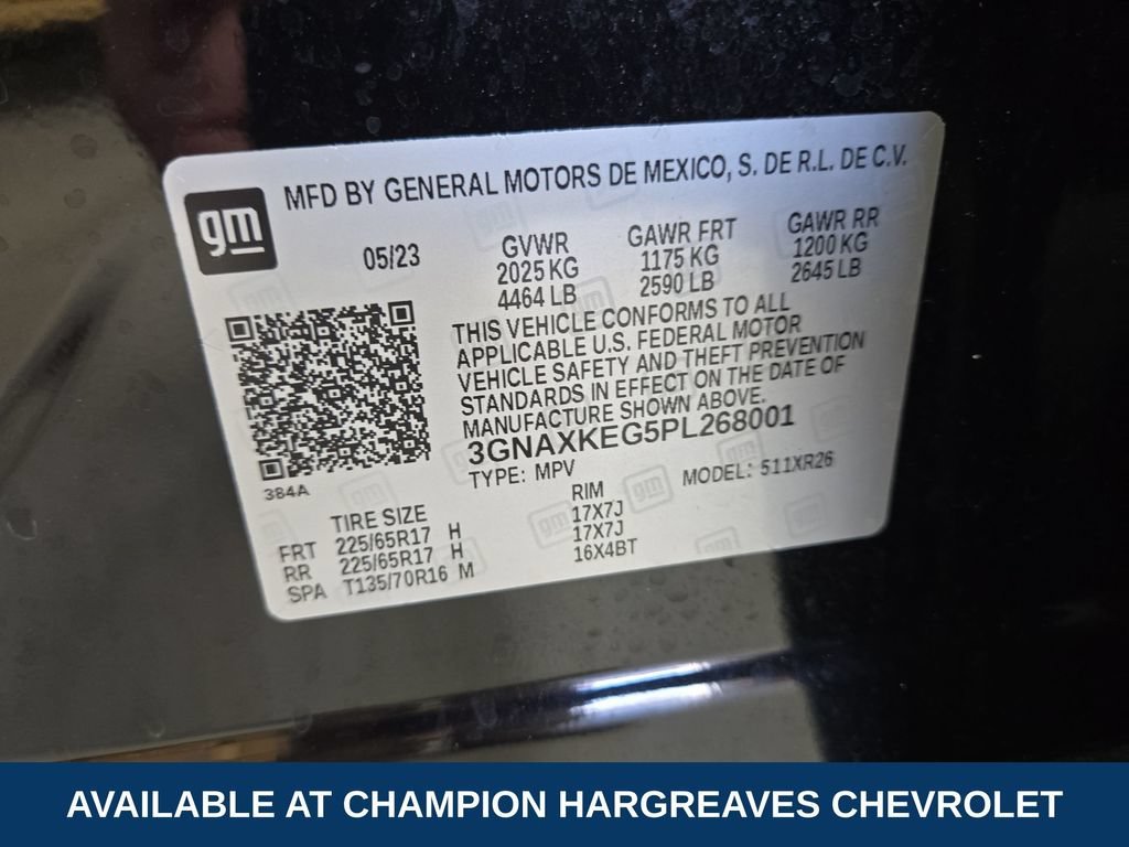 Certified Used 2023 Mosaic Black Metallic Chevrolet LT image 42