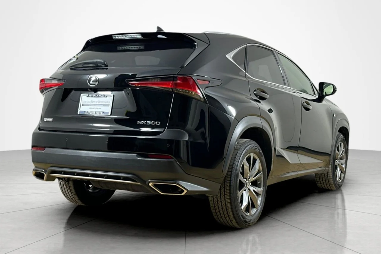 Used 2020 BLACK Lexus NX 300 F SPORT image 5