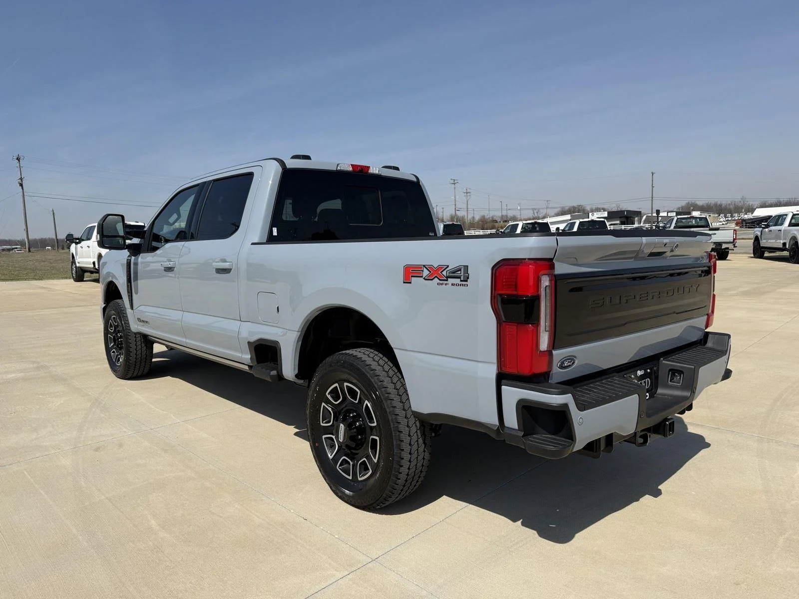 New 2026 Glacier Gray Metallic Tri-Coat Ford F-250® Platinum® image 7
