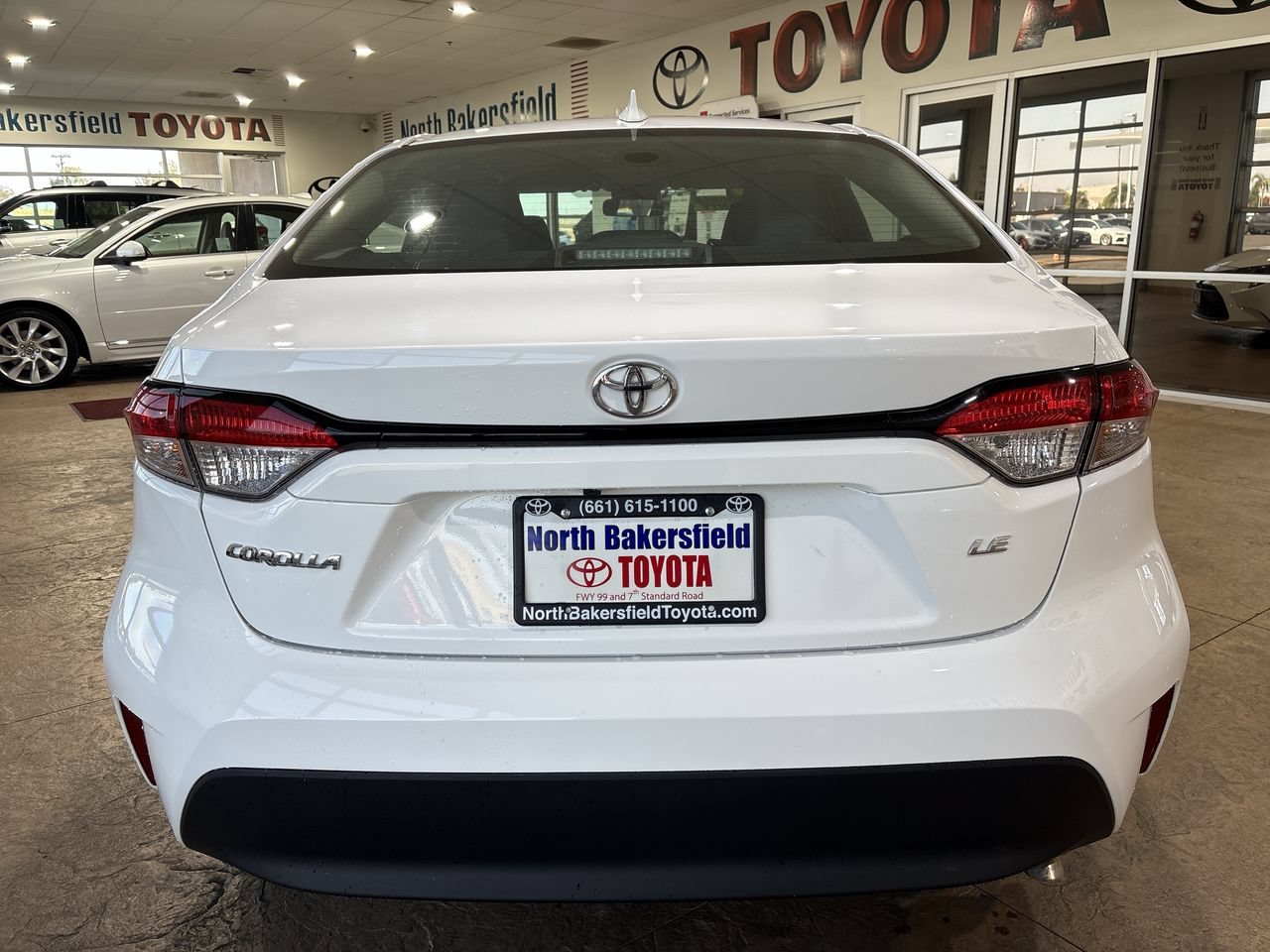 Certified Used 2024 Ice Toyota LE image 9