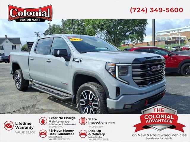 Used 2025 Gray GMC AT4 image 1