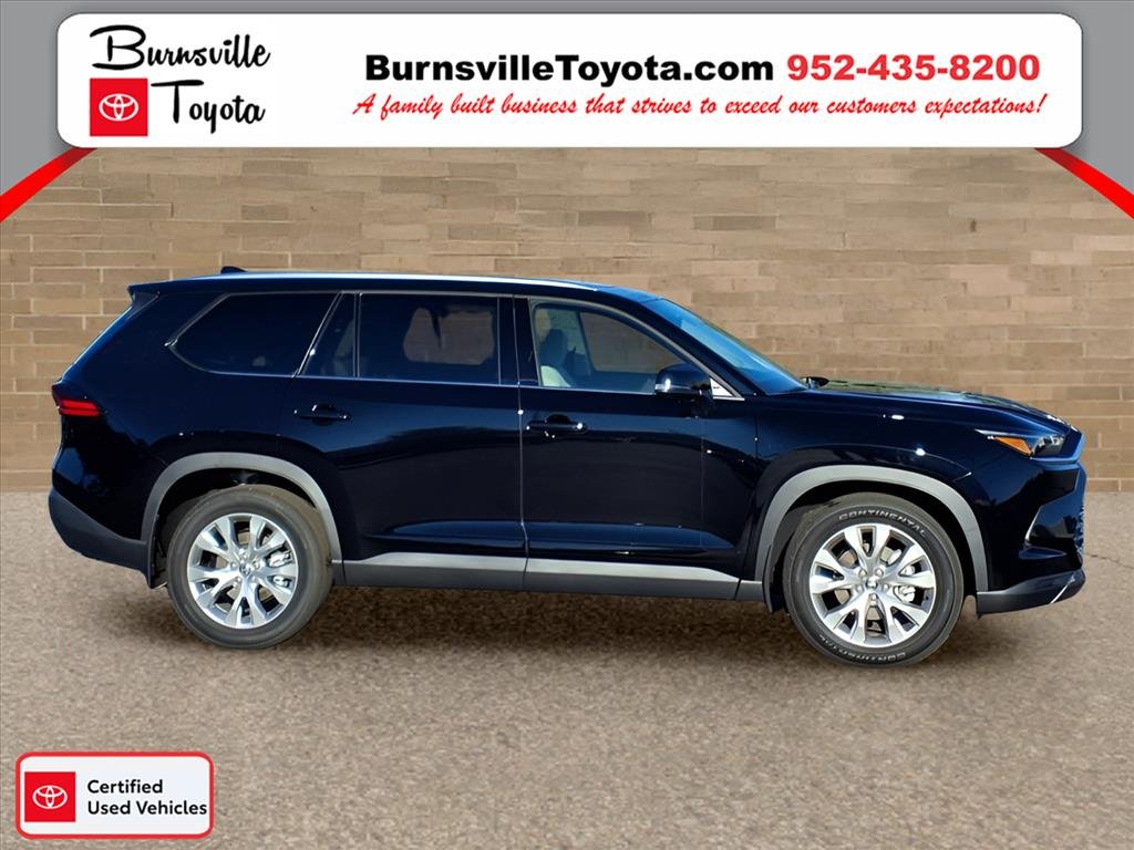 Certified 2025 Toyota Grand Highlander Limited with VIN 5TDAAAB57SS100628 for sale in Burnsville, Minnesota
