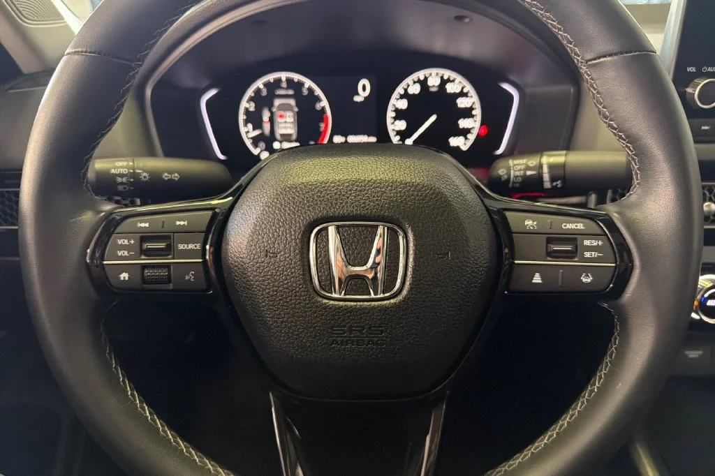 Used 2023 Meteorite Gray Metallic Honda EX image 28