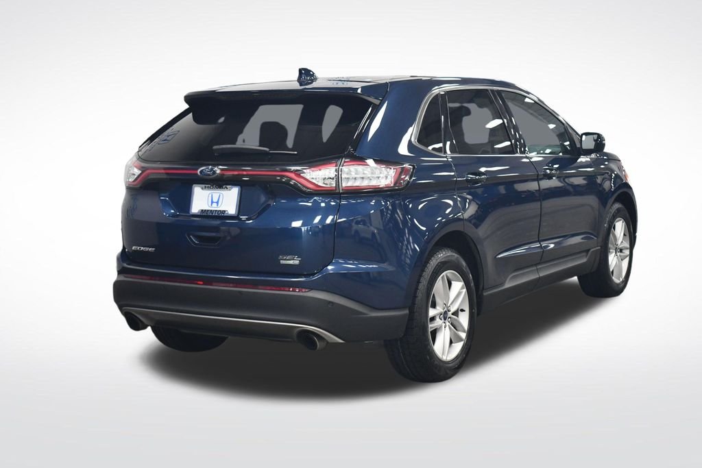 Used 2017 Blue Ford SEL image 5