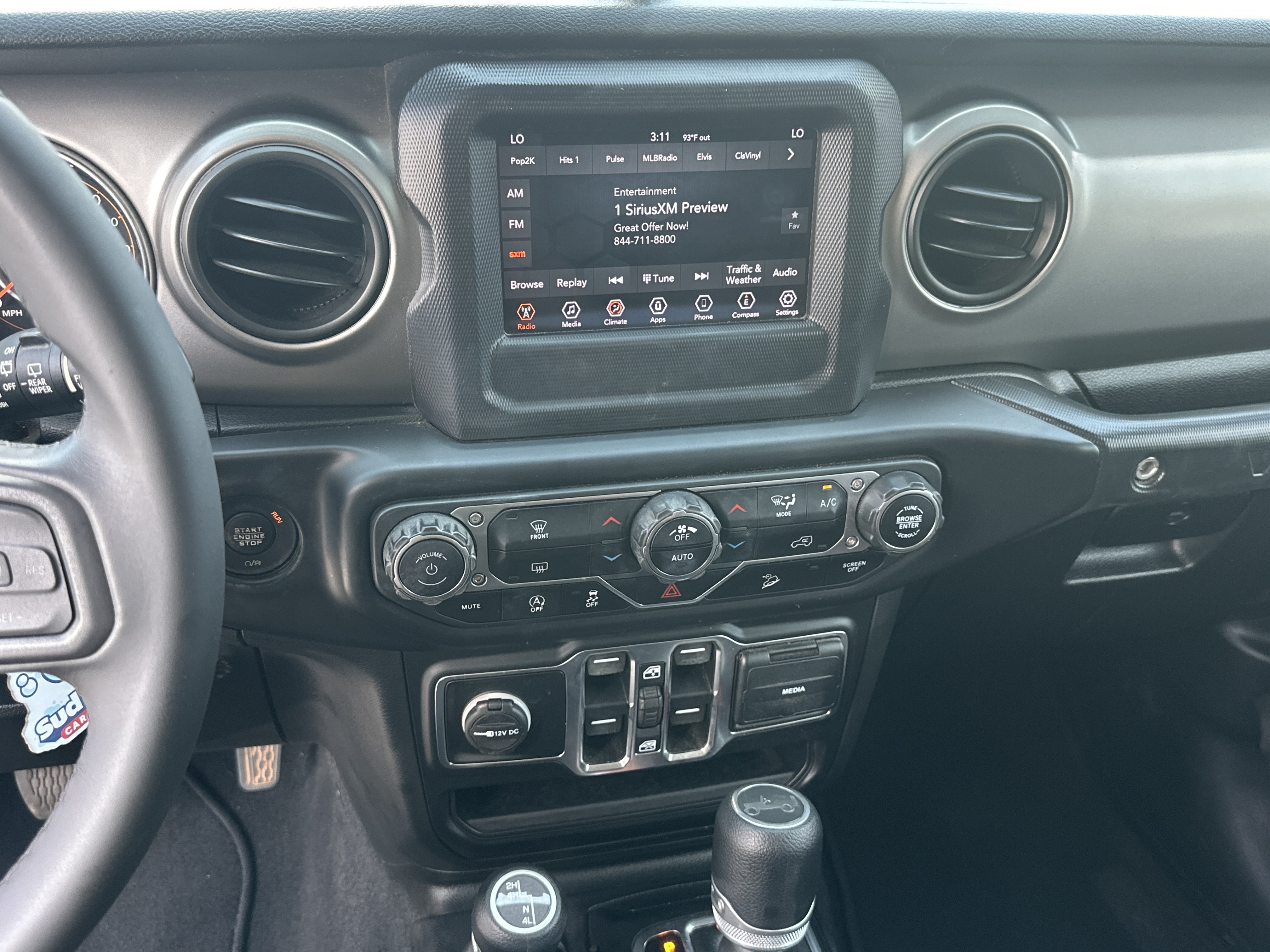Used 2020 Granite Crystal Metallic Clearcoat Jeep Sport S image 24