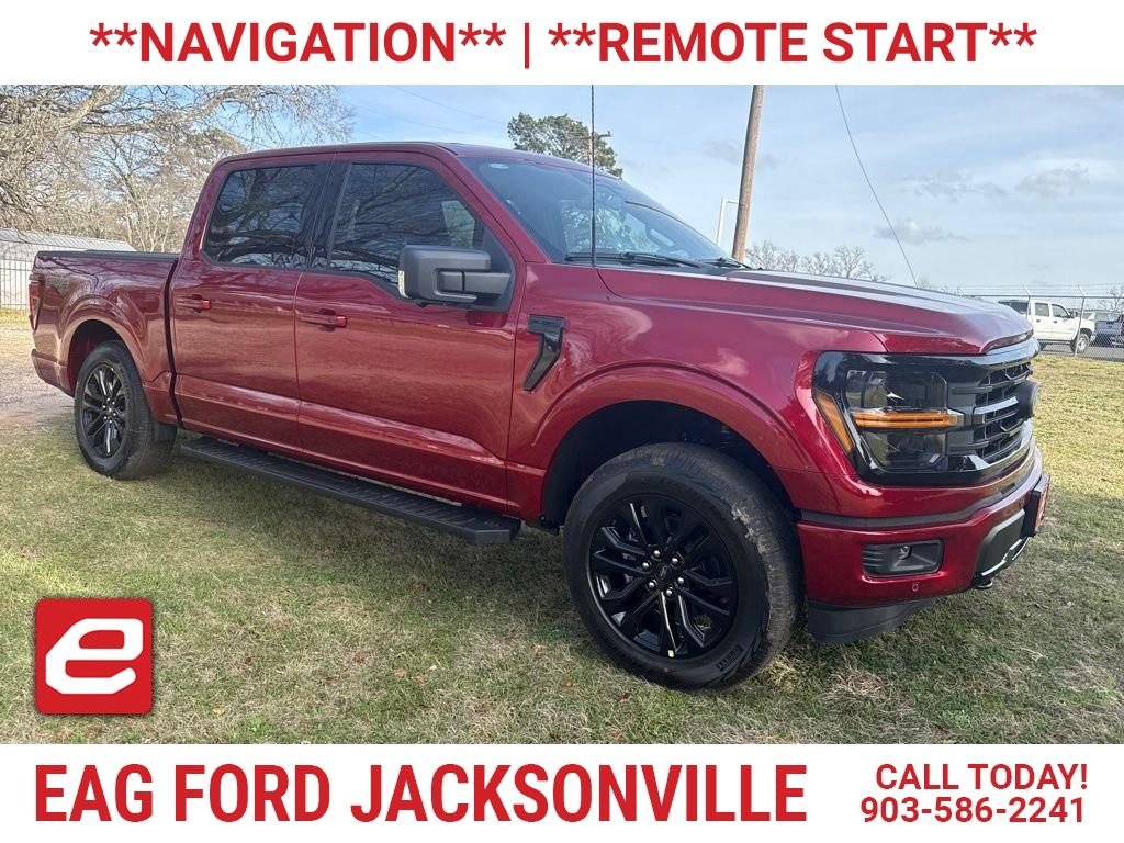 New 2026 Ruby Red Metallic Tinted Clearcoat Ford XLT image 1