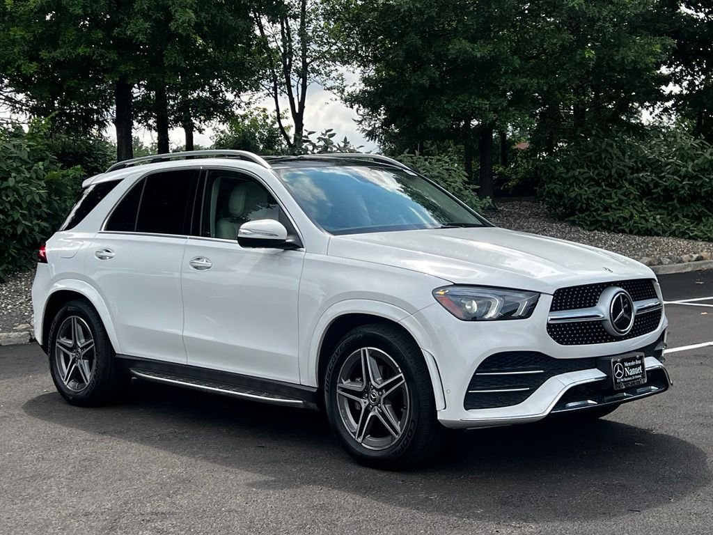 Certified Used 2022 White Mercedes-Benz GLE 350 image 3
