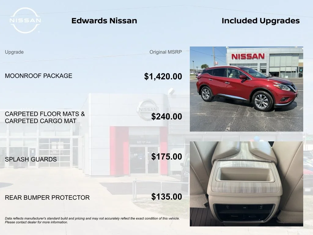 Used 2018 Red Nissan SL image 4