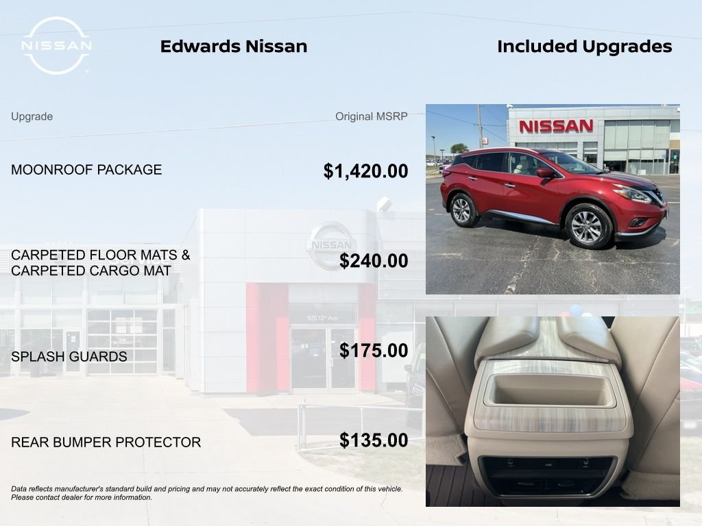 Used 2018 Red Nissan SL image 4