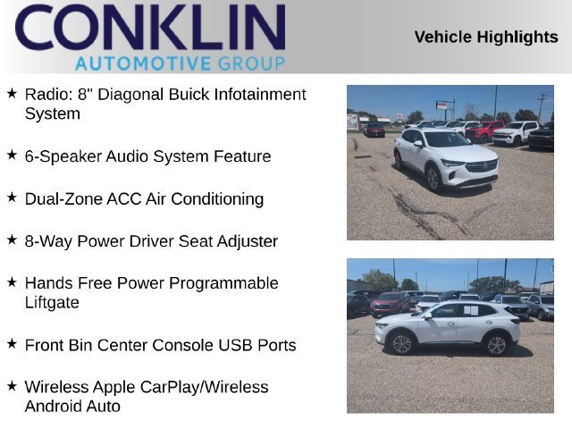 Used 2022 SUMMIT WHITE Buick Preferred image 2