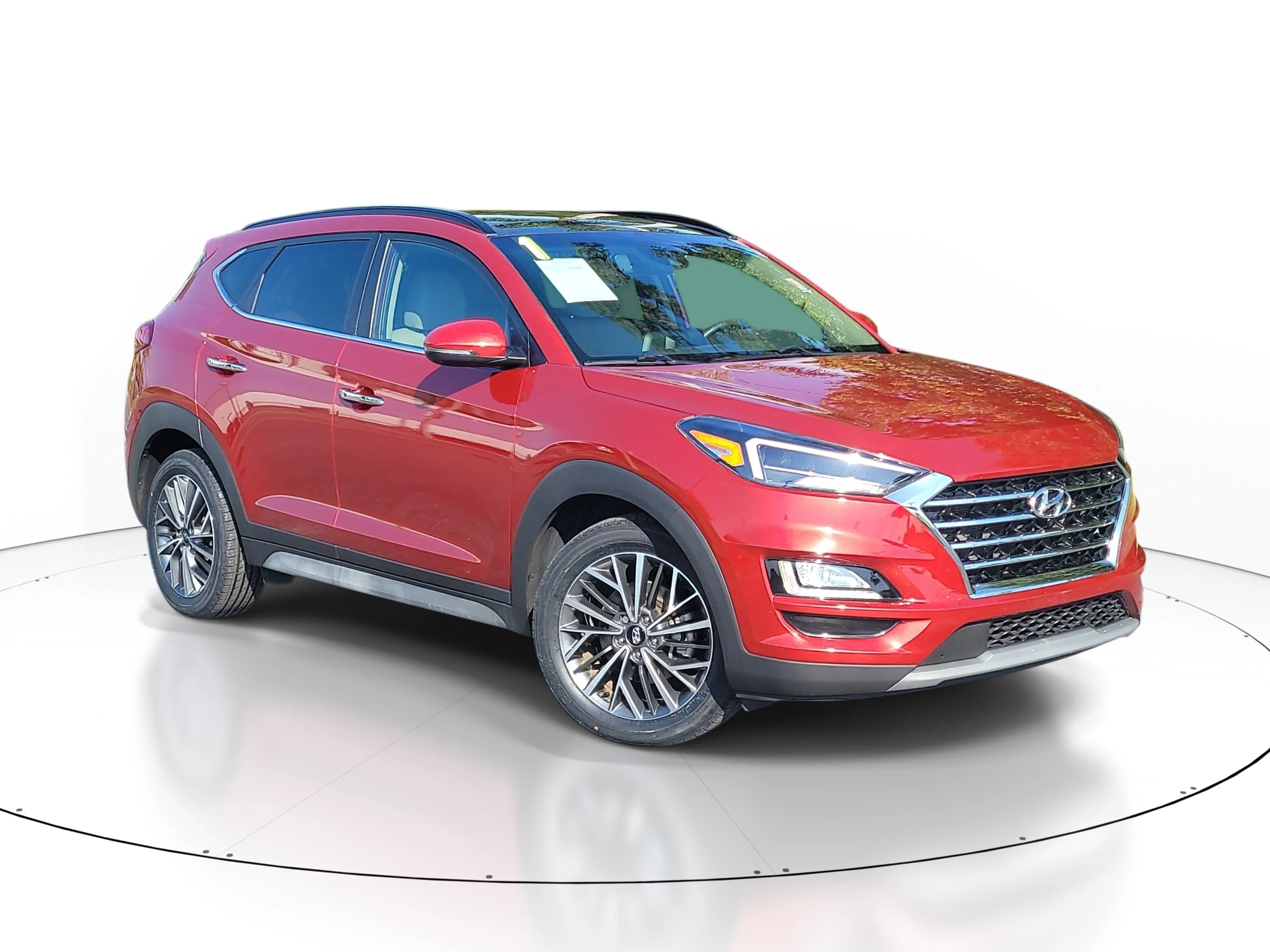Used 2021 Red Crimson Hyundai Ultimate image 1