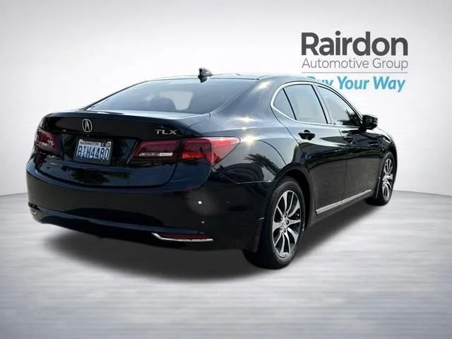 Used 2015 Crystal Black Pearl Acura Tech image 7