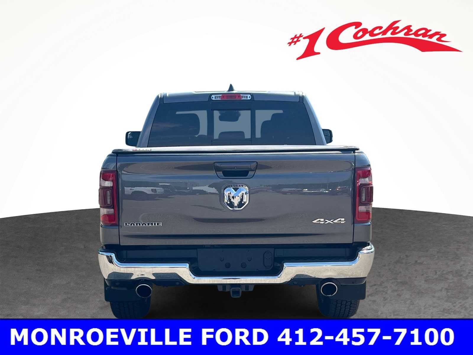 Used 2023 Granite Crystal Metallic Clearcoat RAM Laramie image 12