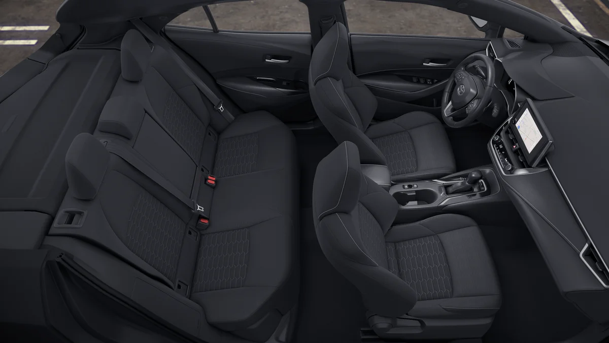 New 2027 Magnetic Gray Metallic with Black roof Toyota SE image 22