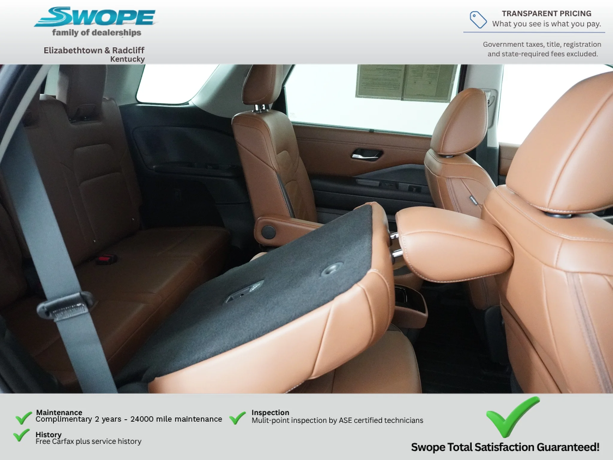 Used 2024 Scarlet Ember Tintcoat/Super Black Nissan Platinum image 11