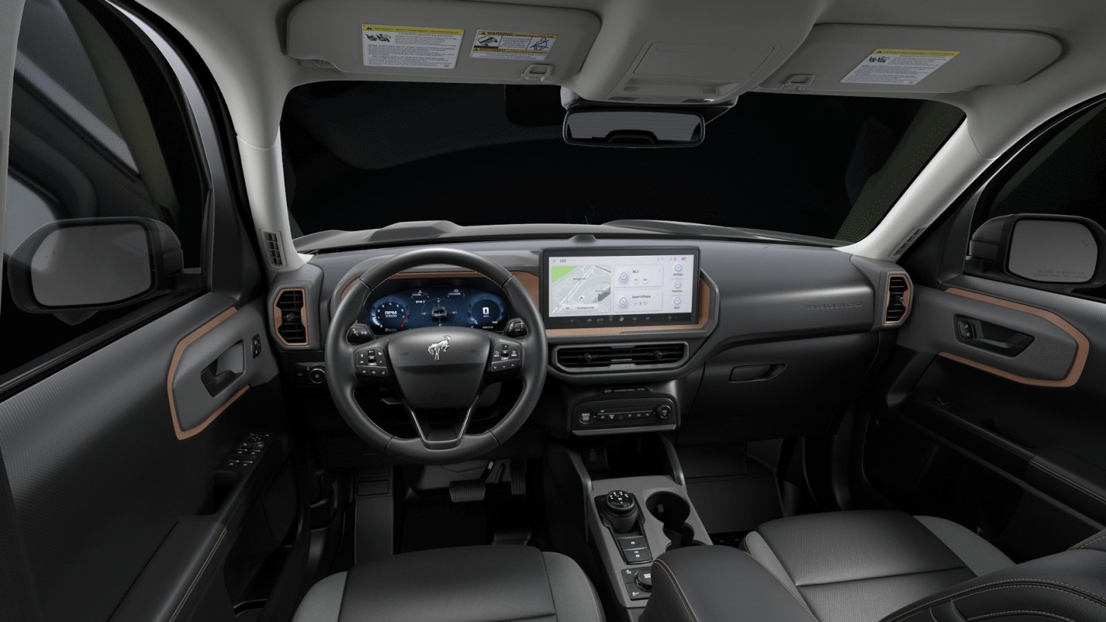 New 2026 Carbonized Gray Metallic Ford Badlands image 7