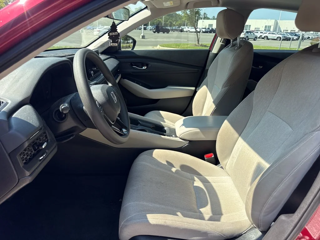 Certified Used 2024 Radiant Red Metallic Honda EX image 13