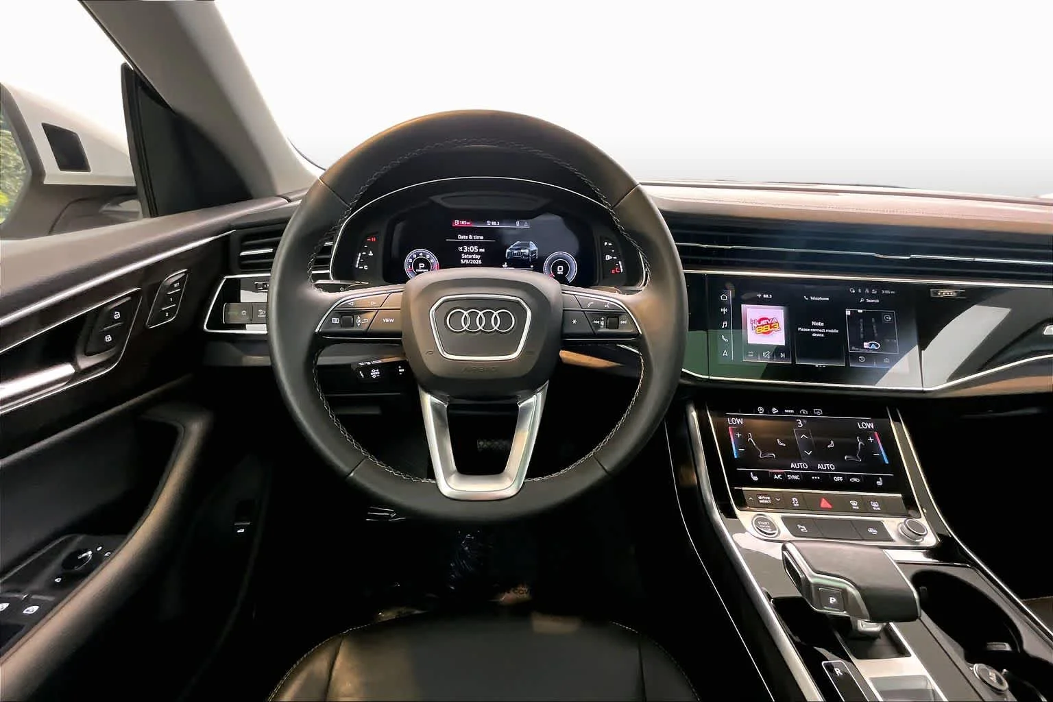 Used 2023 Glacier White Metallic Audi Premium image 6