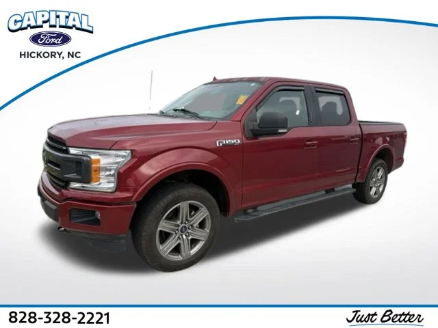 Used 2018 Red Ford XLT image 1