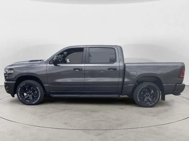 New 2026 Granite Crystal Metallic Clearcoat Ram EXPRESS CREW CAB 4X4 5