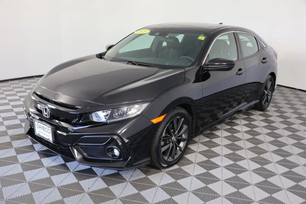 Used 2021 Crystal Black Pearl Honda EX image 4