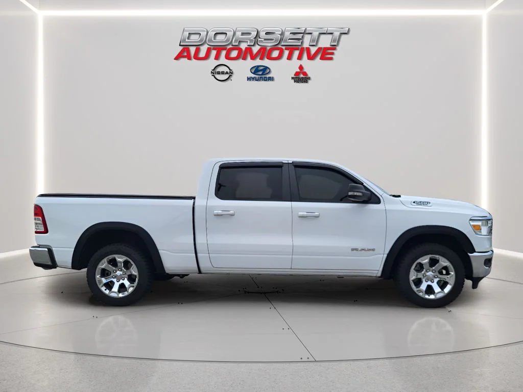 Used 2021 Bright White Clearcoat Ram Big Horn image 5