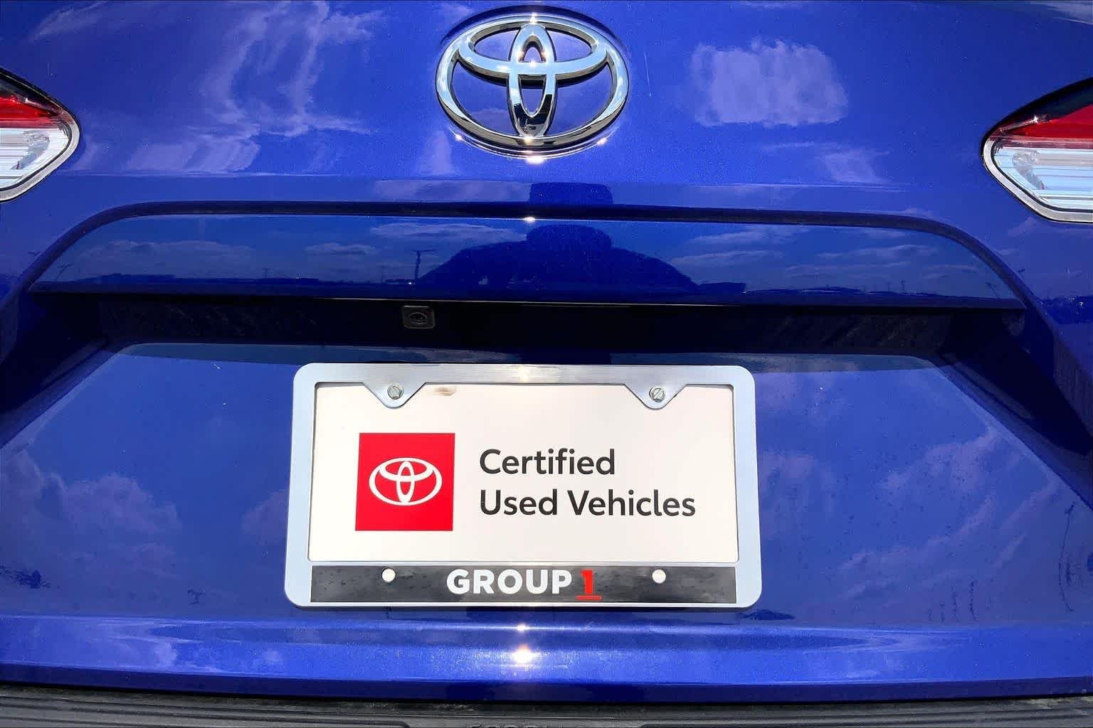 Certified Used 2025 Blue Crush Metallic Toyota LE image 10