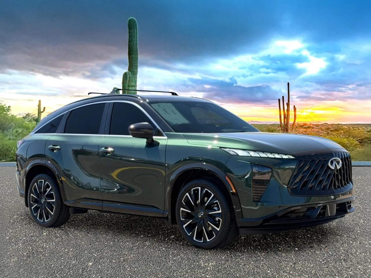 New 2027 2T DEEP EMRD INFINITI Autograph AWD image 2