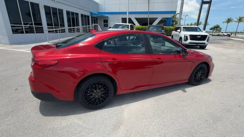 Used 2025 Red Toyota LE image 8