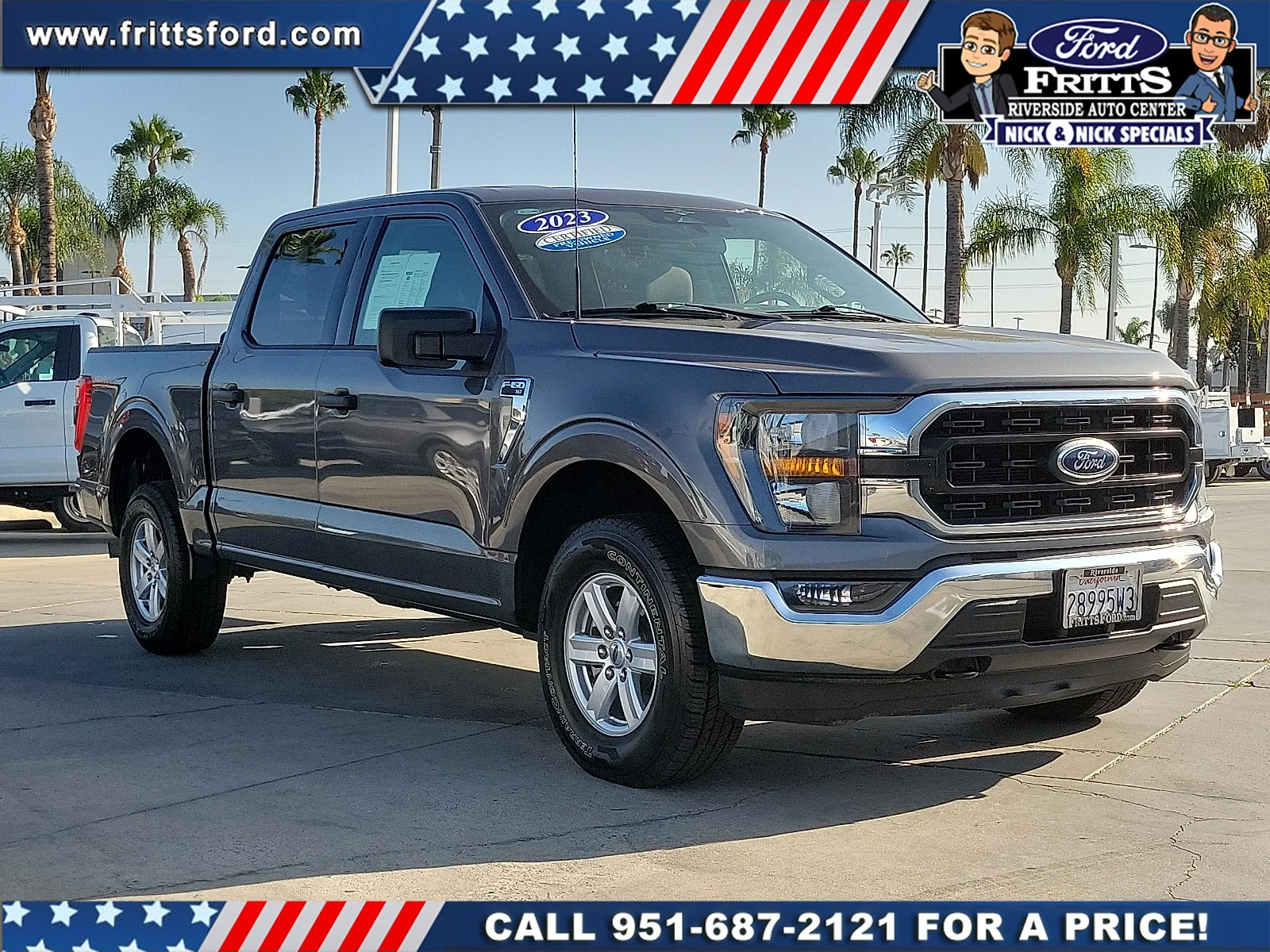Certified Used 2023 Gray Metallic Ford XLT image 21