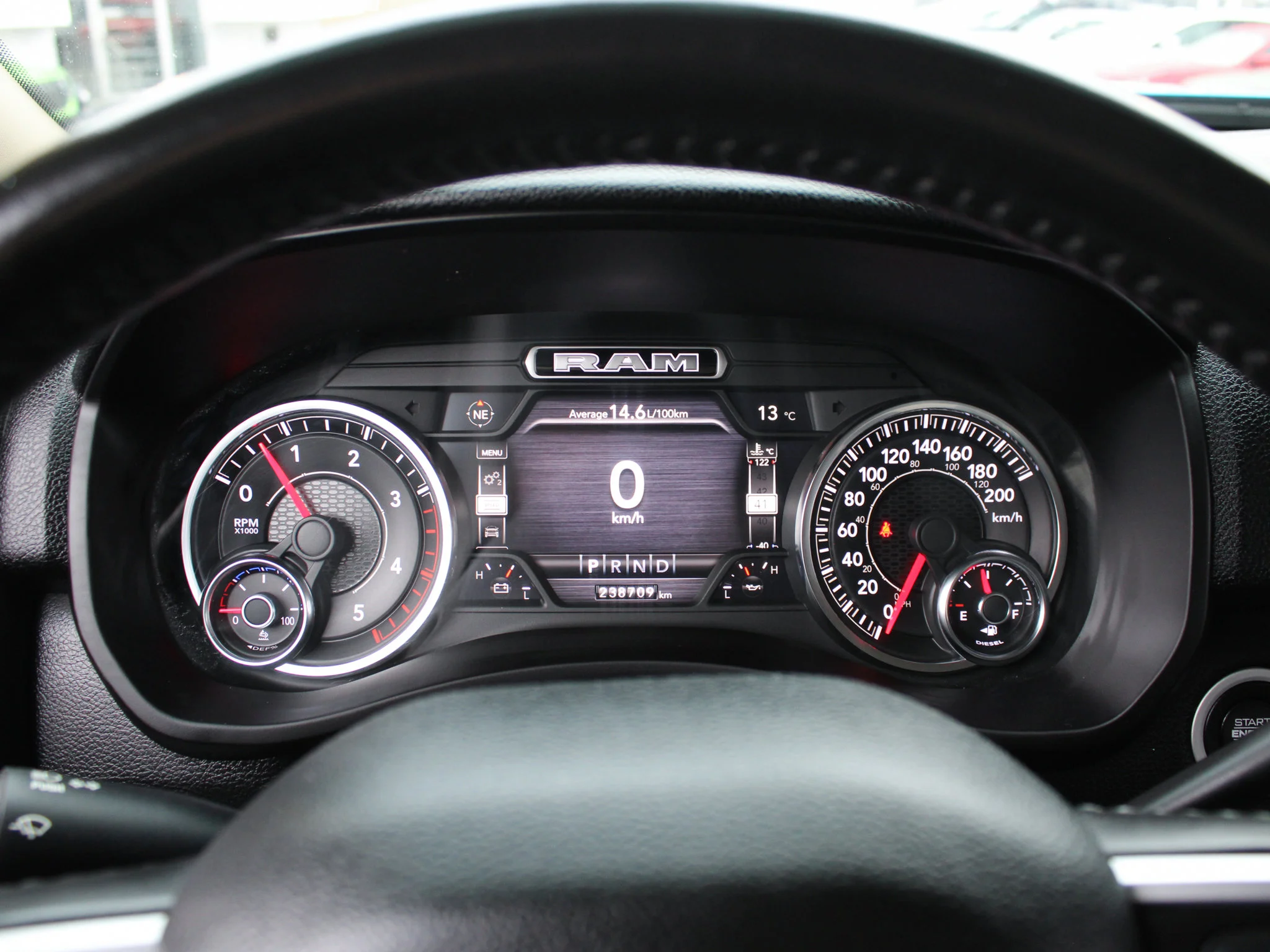 Used 2020 Blue RAM Big Horn *5th Wheel & Gooseneck | Apple CarPlay | Alpine | Cummins | Heated Seats image 7