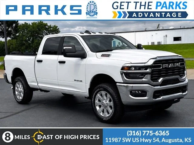 New 2026 Bright White Clearcoat RAM Big Horn image 1
