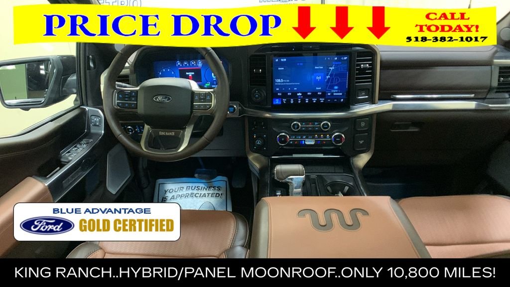 Certified Used 2025 Black Metallic Ford King Ranch image 31