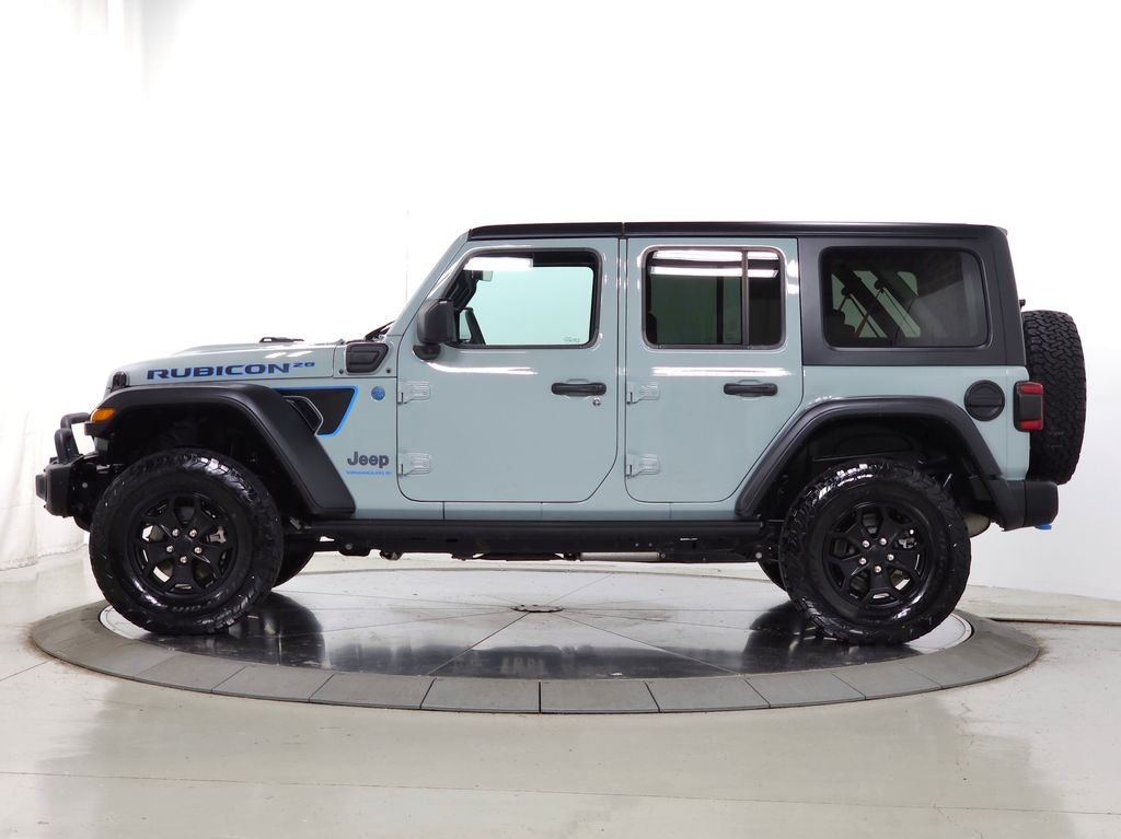 Used 2023 Gray Jeep Rubicon 20th Anniversary Edition 4xe image 2