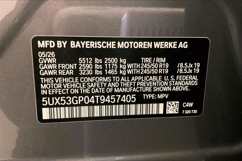 Used 2026 Skyscraper Grey Metallic BMW xDrive image 10