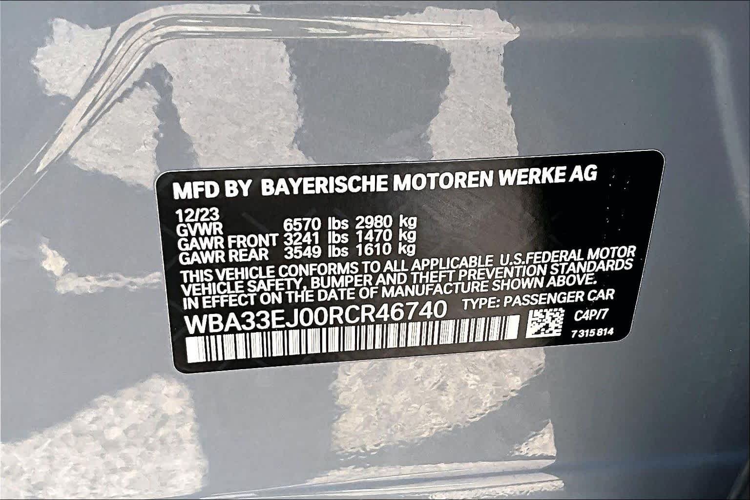 Used 2024 Brooklyn Grey Metallic BMW 760i xDrive image 35