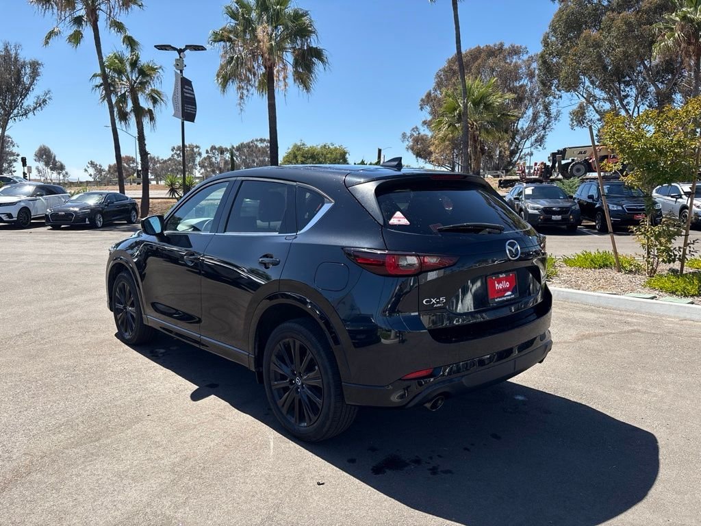 Certified Used 2022 Jet Black Mazda 2.5 Turbo image 9