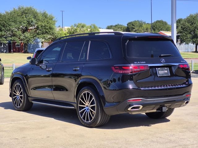 Certified Used 2025 Obsidian Black Metallic Mercedes-Benz GLS 580 image 4