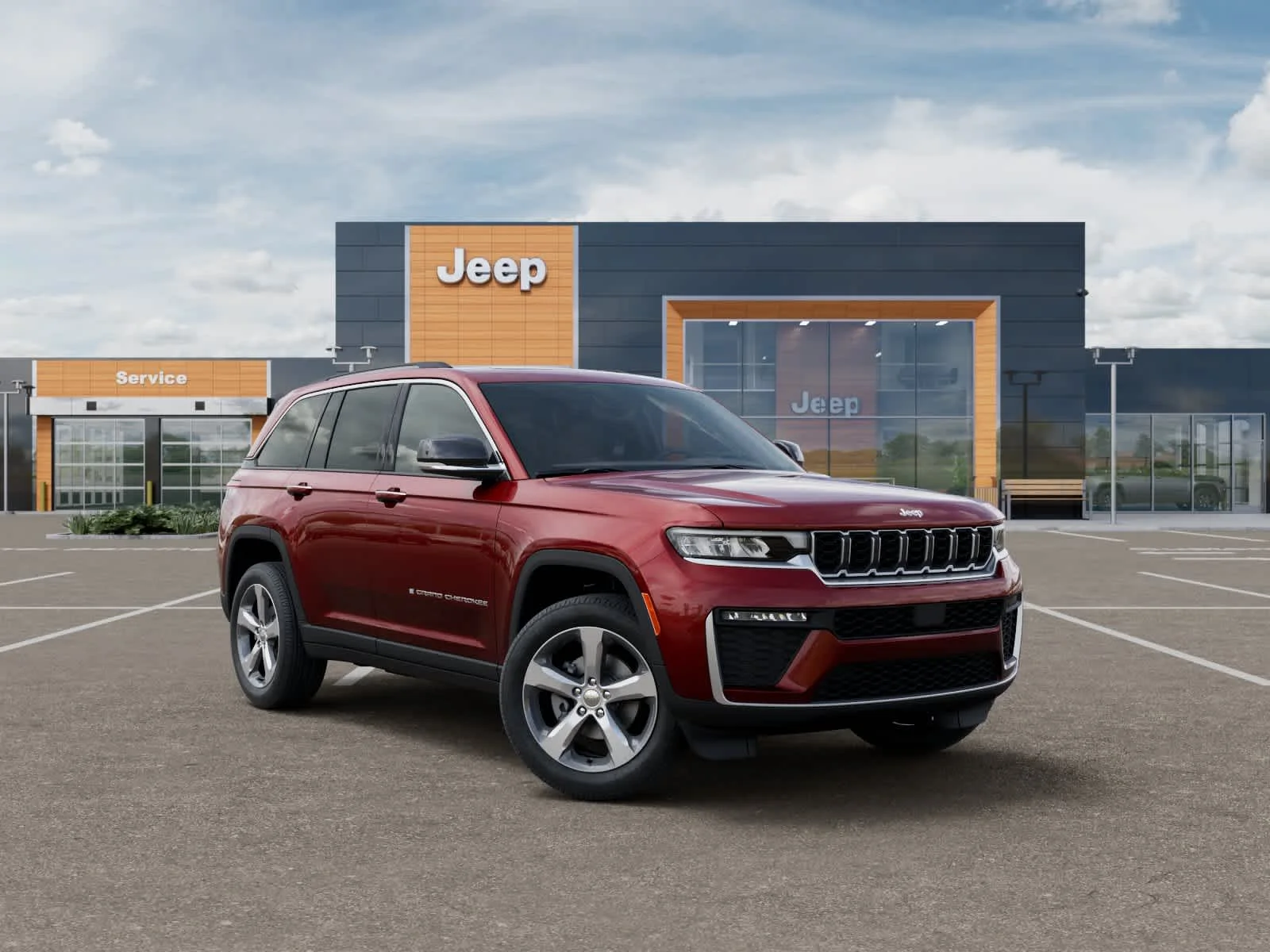 New 2026 Velvet Red Pearlcoat Jeep Limited image 5