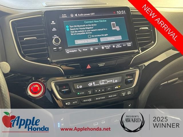 Used 2025 Platinum White Pearl Honda AWD BLACK EDITION image 57