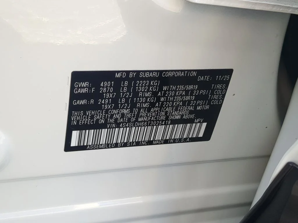 Used 2026 White Subaru Sport image 36