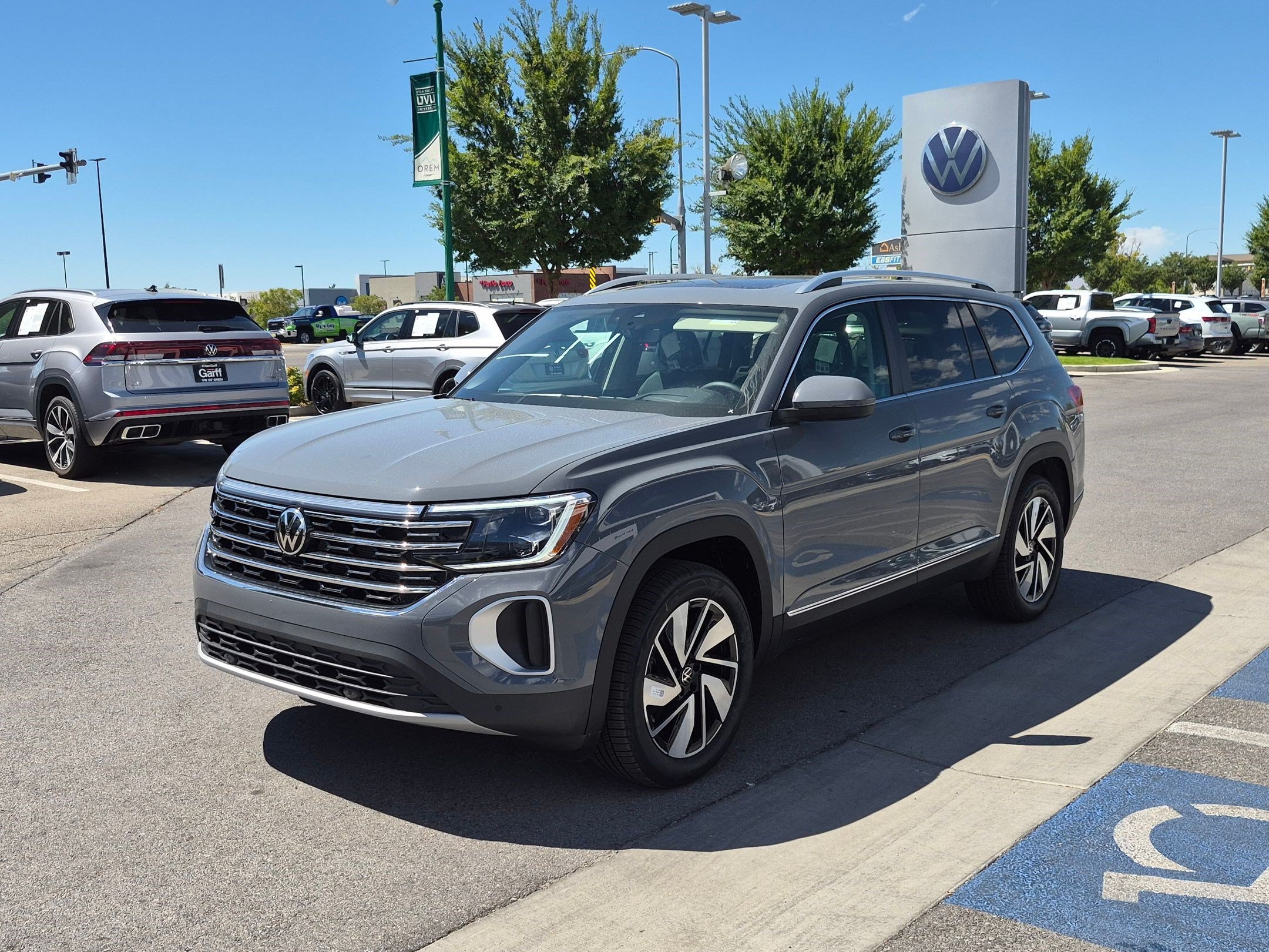 New 2026 Gray Volkswagen 2.0T SEL image 8