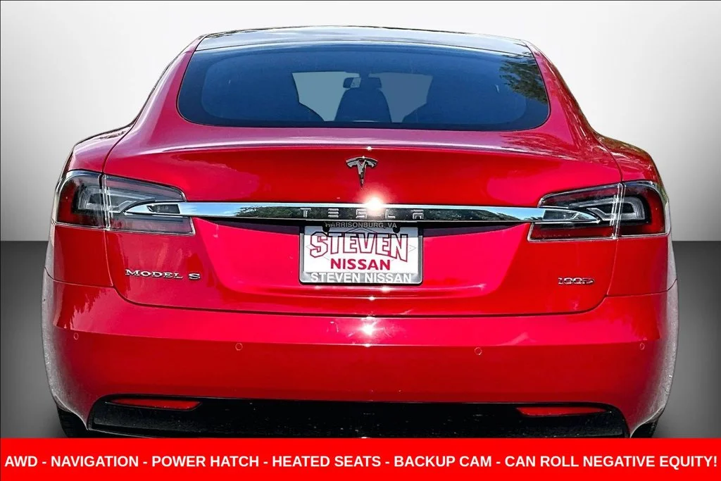 Used 2018 Red Tesla 100D image 5