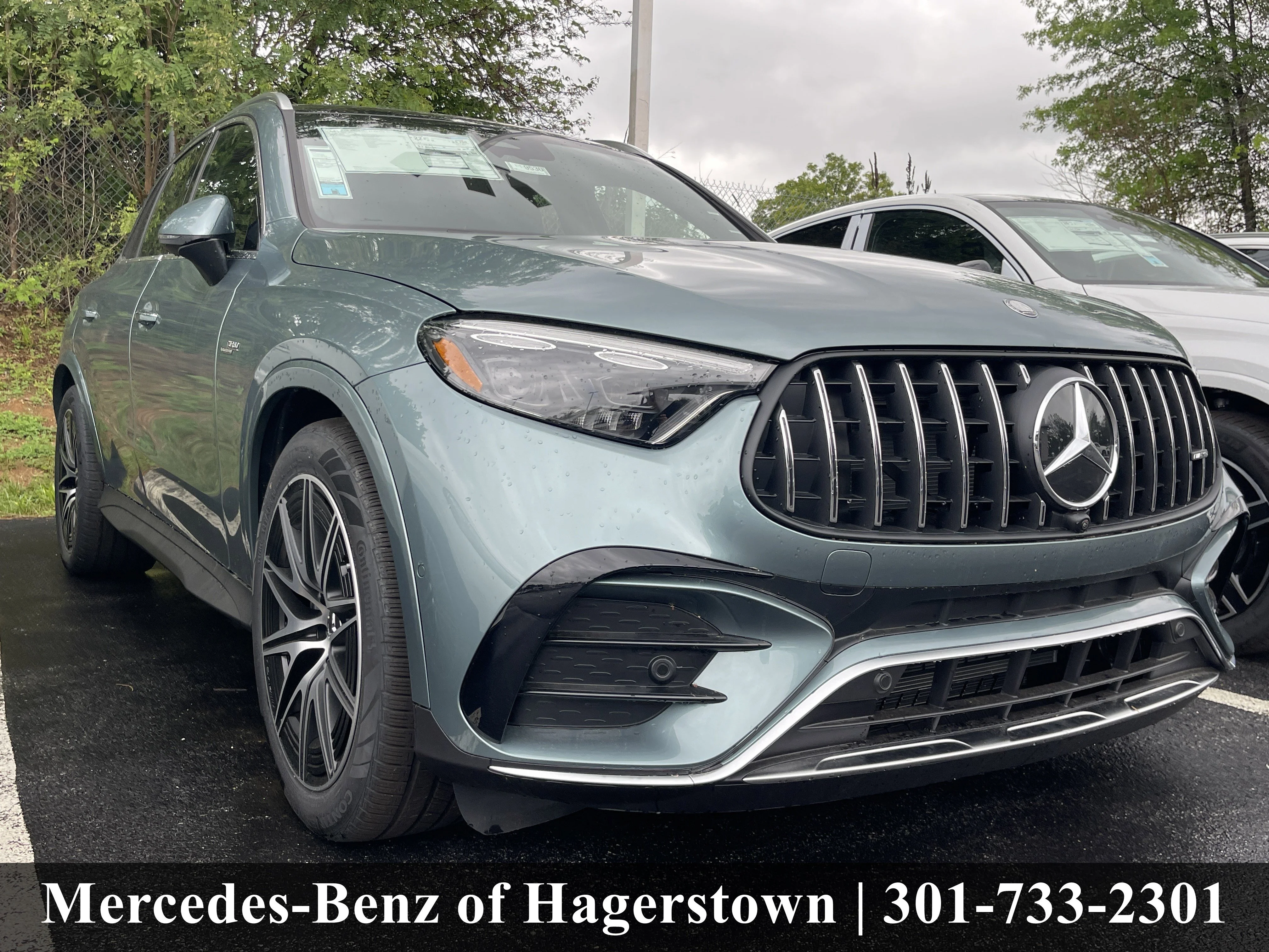New 2026 Verde Silver Metallic Mercedes-Benz AMG® GLC 43 4MATIC SUV image 1