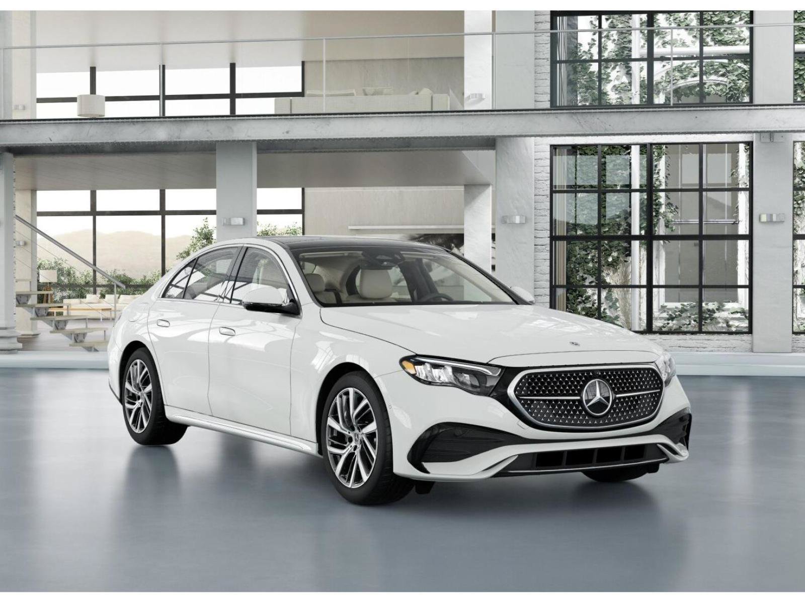 New 2027 Polar White Mercedes-Benz E 350 image 8